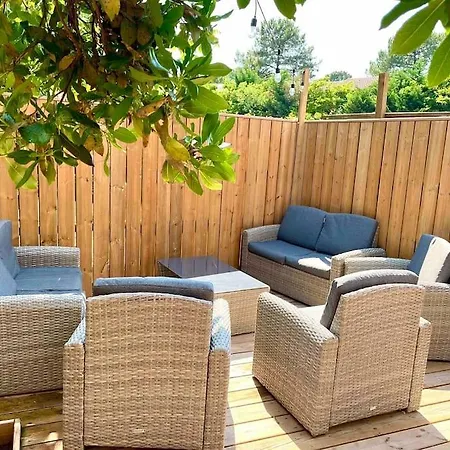 Maison Pour 5, Piscine, Ocean Dans Le Golf Lacanau