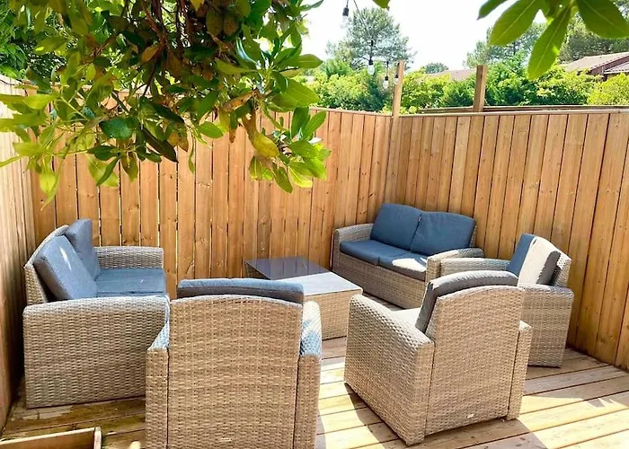Maison Pour 5, Piscine, Ocean Dans Le Golf Lacanau